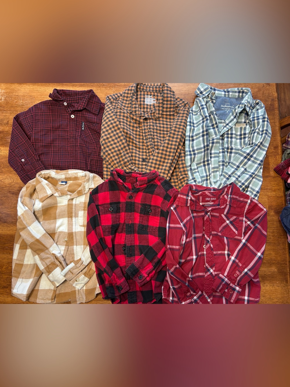 4T toddler flannel lot